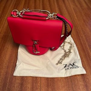 Zac Posen / Belay Basic Crossbody Bag / Red